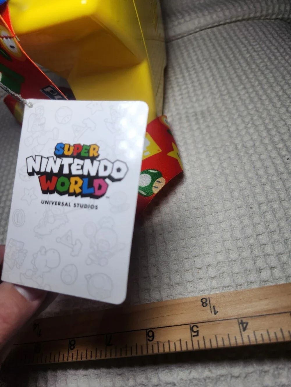 Super Nintendo World Mario Star Popcorn Bucket NO LIGHT Universal Studios NWT